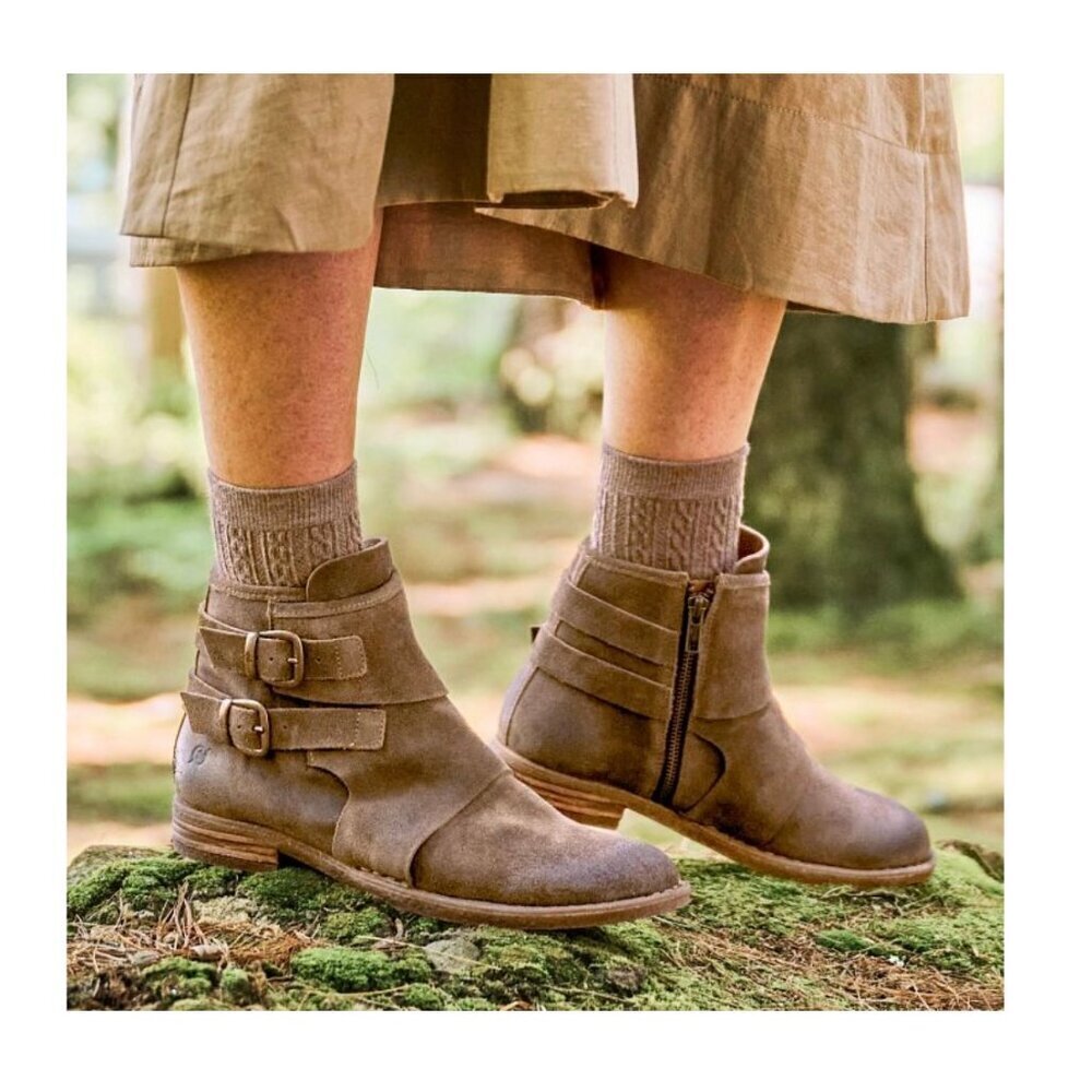 Born | Moraga in  Glazed Ginger Distressed (Brown)